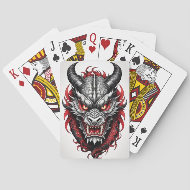 Dragón legendario: Cartas de juego clásicas (Reverso)