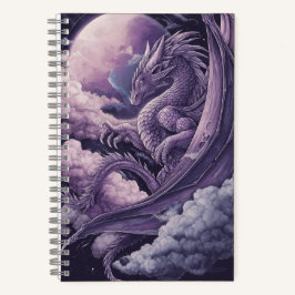 Dragón Lilac en el diario nubes