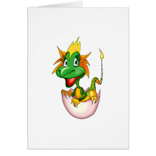 Dragón lindo del bebé de la fantasía