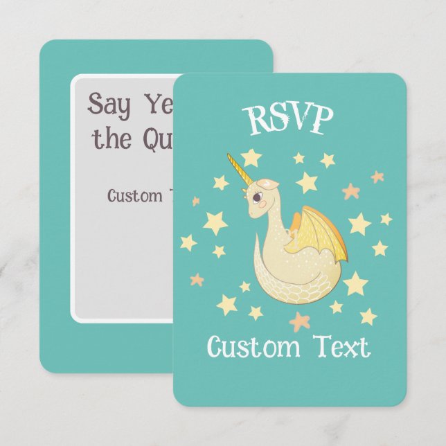 Dragón Mágico Caprichoso RSVP (Anverso / Reverso)