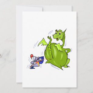 Dragón medio apostado por Knight