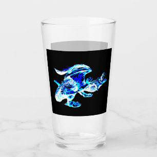 Dragón Místico Fantasía Escarcha Azul Personalizab