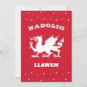 Dragon Nadolig Llawen Feliz Navidad Wellness Tema