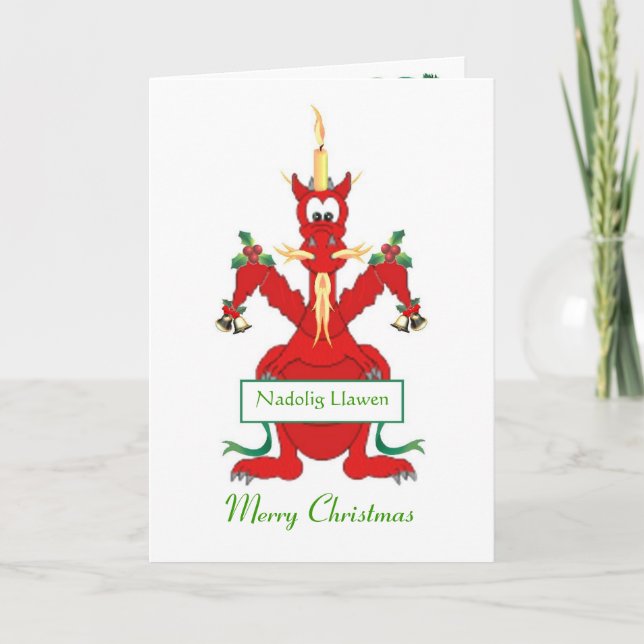Dragón navidad (Anverso)
