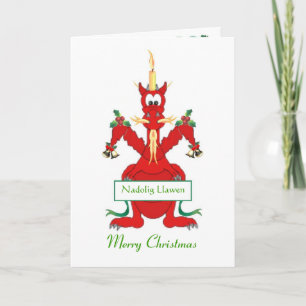Dragón navidad