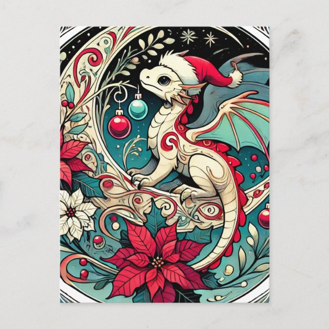 Dragón navidad (Anverso)