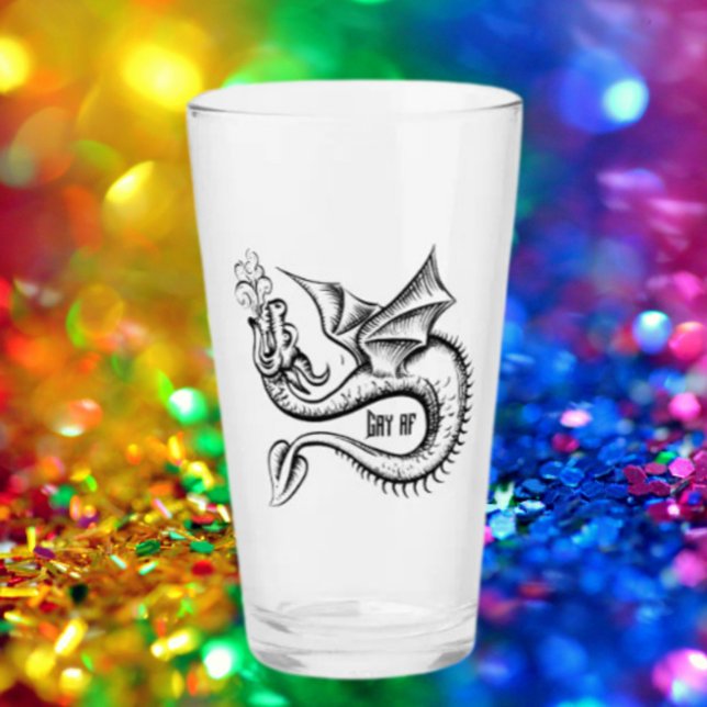 Dragón negro Gay AF (Subido por el creador)