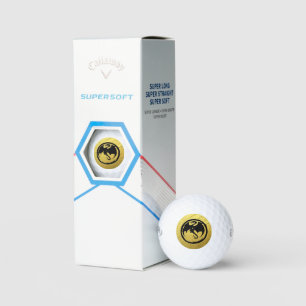 Dragón negro vena de oro Callaway Bolas de golf su