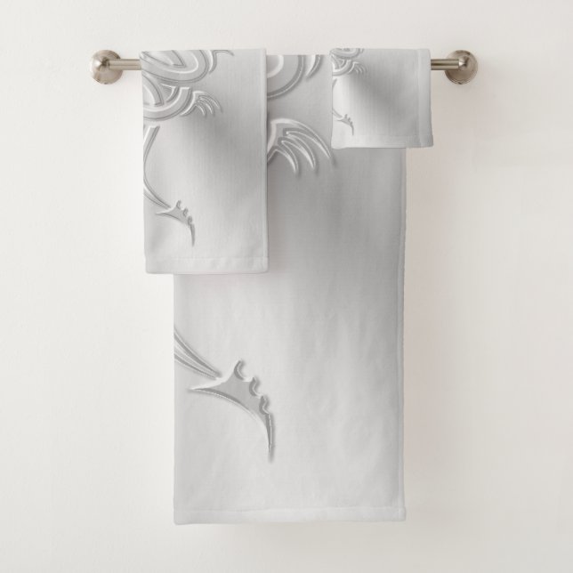 Dragón oriental de aspecto Grabado en relieve (In situ)