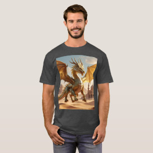 Dragón Oriental épico - Camiseta Gráfica Fantasía