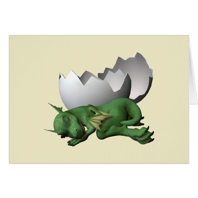 Dragón recién nacido (Anverso (Horizontal))