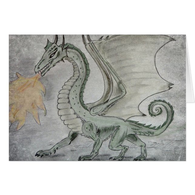 Dragón respirador de incendios (Anverso (Horizontal))