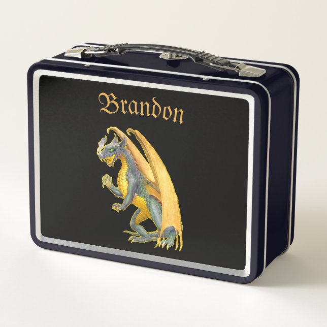 Dragón respiratorio personalizado (Reverso)
