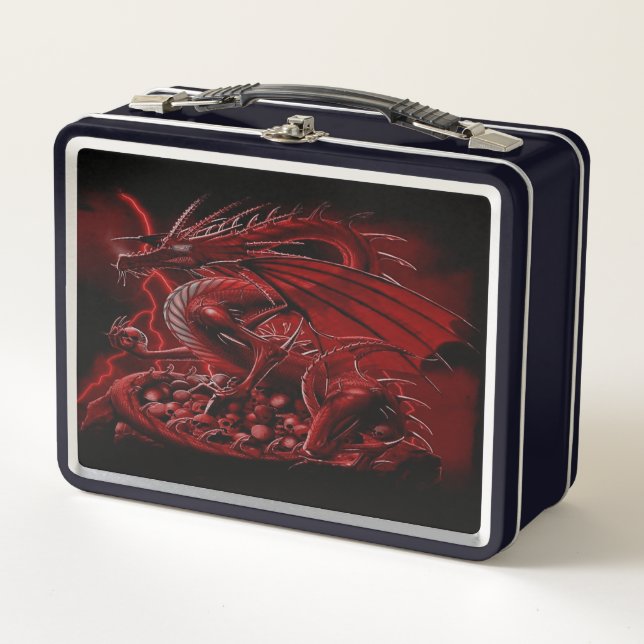 Dragón Rojo Fantasía (Anverso)