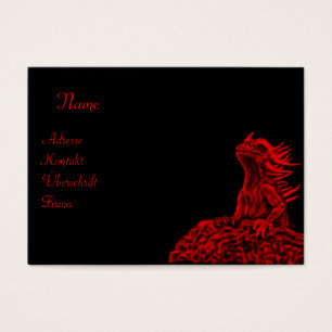 Dragón rojo pequeño