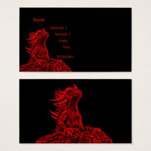 Dragón rojo pequeño