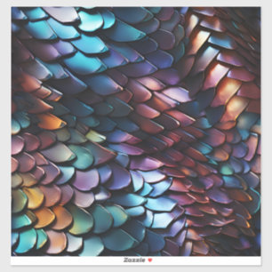 Dragon Scales Vinyl Pegatina