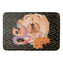 DRAGON-TALEZ CHOW Año de la alfombra de la caja de