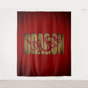 dragón - tapiz
