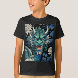 Dragón verde esmeralda Imprimir camiseta