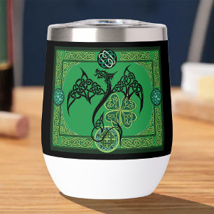 Dragón Verde Irlandés Celta
