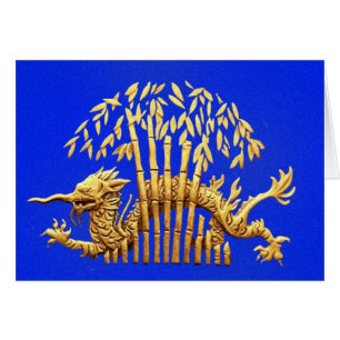 Dragón y bambú