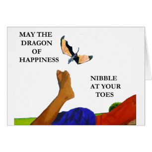 Dragón y dedos del pie