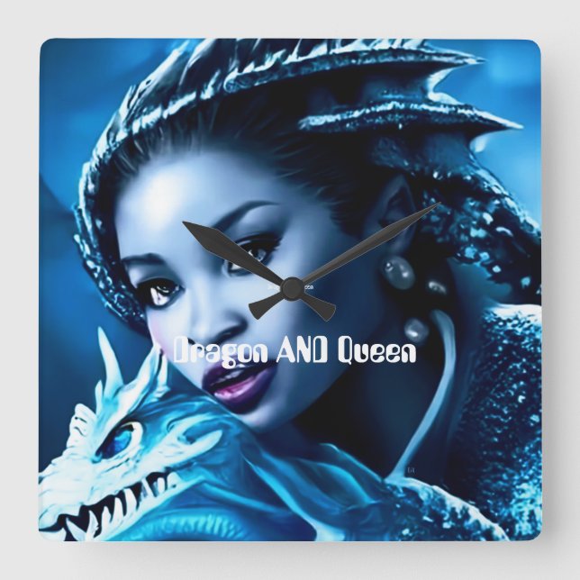 Dragón y su reloj de pared (Anverso)