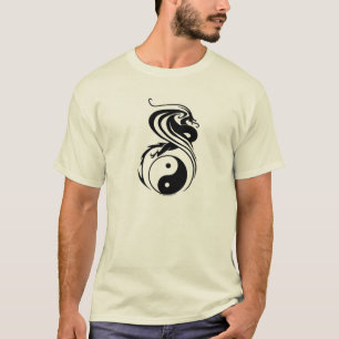 Dragón ying la camisa de yang