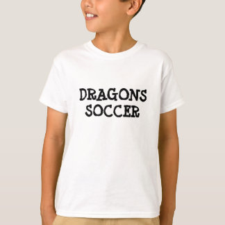 DRAGONES, CAMISETA DEL BLANCO DEL FÚTBOL