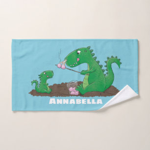 dragones cortos asando malvaviscos personalizado
