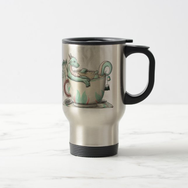 Dragones de la taza de té: Hierbabuena (clara) (Derecha)