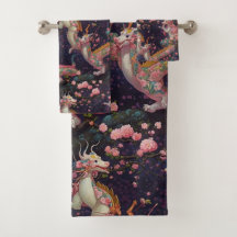 Dragones florales caprichosos