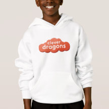 Dragones inteligentes sudaderas sin personalizació