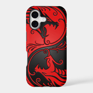 Dragones rojos y negros de Yin Yang
