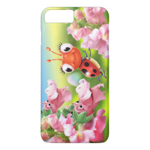 Dragones Snap para iPhone 7 funda Ladybug