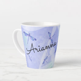 Dragonflies azules, tazas de café personalizadas
