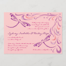 DRAGONFLIES B'nai Mitzvah Invitación