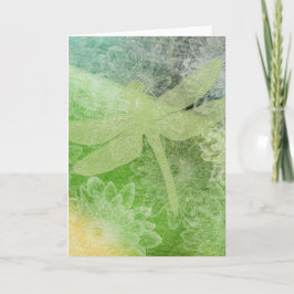 Dragonflies Damselflies Flower | Tarjetas de felic