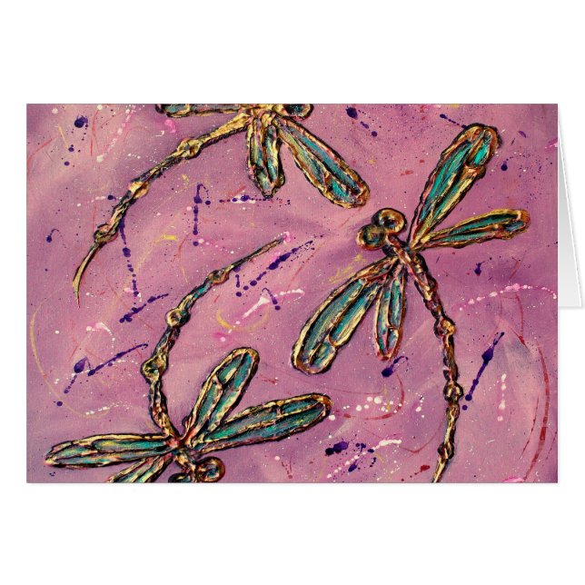 Dragonflies Pink Fizz (Anverso (Horizontal))