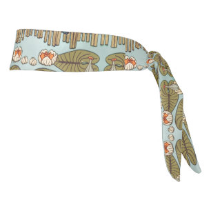 Dragonflies Water Lilies Marsh Art Nouveau