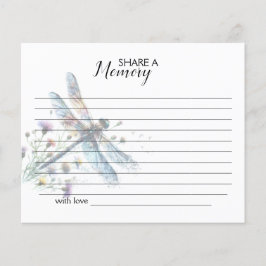 Dragonfly comparte una tarjeta funeraria simple de