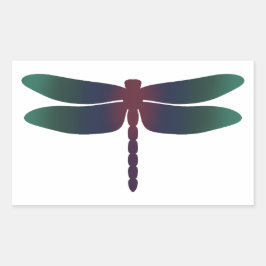 Dragonfly del Pegatina de las profundidades oceáni