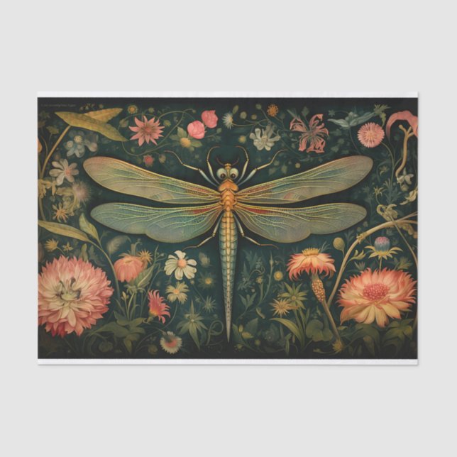 Dragonfly en Florencia 6 Papel de desconfianza (Anverso)