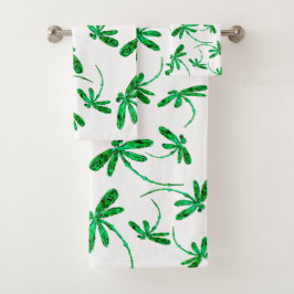 Dragonfly Frenzy Green