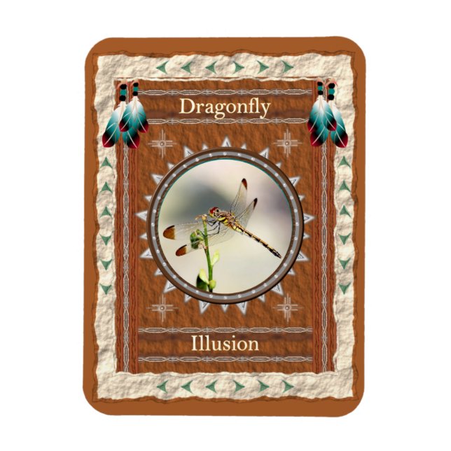 Dragonfly - Ilusión - Imán Vinyl Flexi (Vertical)