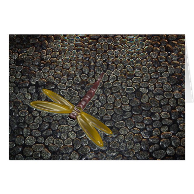 Dragonfly on Flight Card (Anverso (Horizontal))