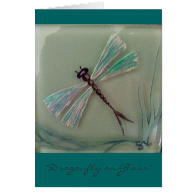 "Dragonfly on Glass" (Frente)