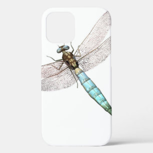 Dragonfly sobre estuche para iPhone de Funda blanc
