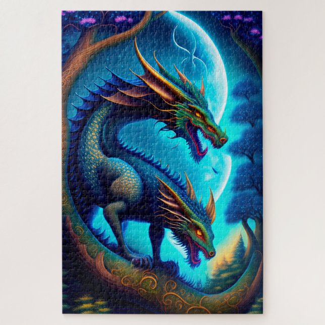 Dragons Jigsaw Puzzle (Vertical)